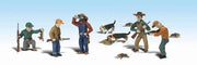 Woodland Scenics A1903 Rabbit Hunt - HO Scale - product image