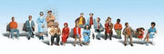 Woodland Scenics A1908 Sixteen Passengers - HO Scale - product image
