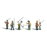 Woodland Scenics A1910 Fly Fishermen - HO Scale - view 3