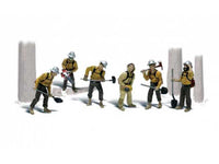 Woodland Scenics A1919 Smoke Jumpers HO scale six-figure set