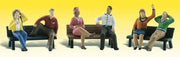 Woodland Scenics A1924 People on Benches - HO Scale - product image