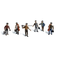 Woodland Scenics A1933 Miners - HO Scale - view 3