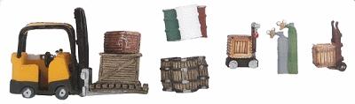 Woodland Scenics A1934 Loading Dock Details - HO Scale - product image