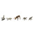 Woodland Scenics A1942 Wildlife Standoff - HO Scale - view 5