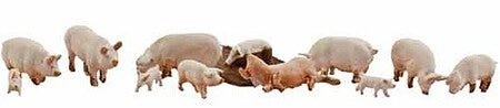Woodland Scenics A1957 Yorkshire Pigs - HO Scale - product image