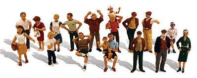 Woodland Scenics A1958 16 People - HO Scale - product image