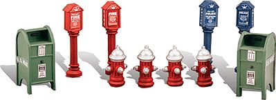 Woodland Scenics A1960 – Street Items – HO Scale #1960 product image