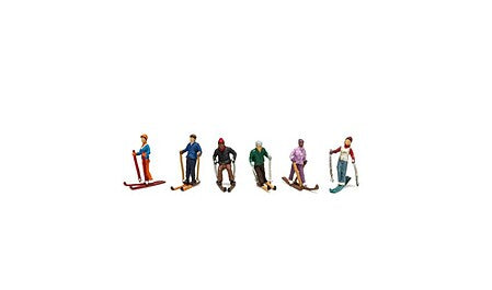 Woodland Scenics A1967 Snow Skiers - HO Scale - product image