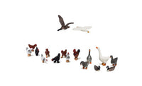 Woodland Scenics A1968 Geese & Chickens - HO Scale - view 3