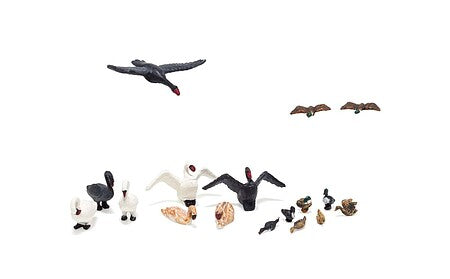 Woodland Scenics HO DUCKS AND SWANS – 1969 product image