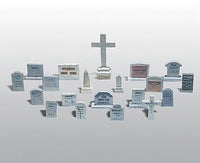 Woodland Scenics D201 20 Tombstones - HO Scale Kit - product image
