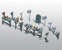 Woodland Scenics D206 Assorted Mailboxes - HO Scale Kit - product image