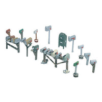Woodland Scenics D206 Assorted Mailboxes - HO Scale Kit - view 3