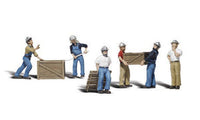 Woodland Scenics A2123 Dock Workers - N Scale - view 3