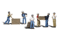 Woodland Scenics A2123 Dock Workers - N Scale - view 4