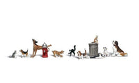 Woodland Scenics N Scale Dogs & Cats – A2140 - product image