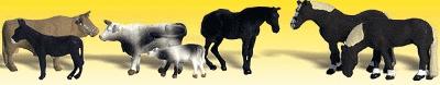 Woodland Scenics N Scale Farm Animals Figure Set – A2142