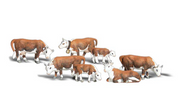Woodland Scenics A2144 Hereford Cows - N Scale - view 4