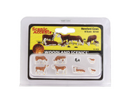 Woodland Scenics A2144 Hereford Cows - N Scale - view 5