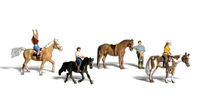 Woodland Scenics A2159 Horseback Riders - N Scale - view 4
