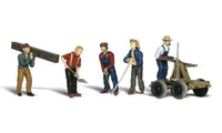 Woodland Scenics A2177 Rail Workers - N Scale - view 4