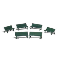 Woodland Scenics A2181 Park Benches - N Scale - view 3