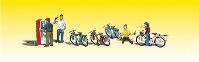 Woodland Scenics A2194 Bicycle Buddies - N Scale - product image