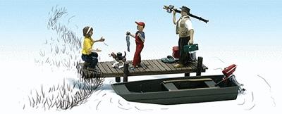Woodland Scenics A2203 Family Fishing - N Scale - product image