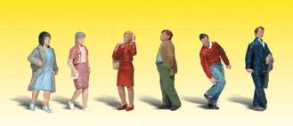 Woodland Scenics A2210 People Walking - N Scale - product image