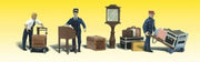 Woodland Scenics A2211 Depot Workers & Accessories - N Scale - product image