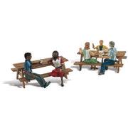 Woodland Scenics A2214 Outdoor Dining - N Scale - view 3