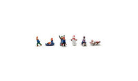 Woodland Scenics A2221 Children Sledding - N Scale - product image