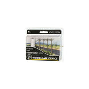 Woodland Scenics US2250 Wired Poles Single Crossbar - N Scale - view 4