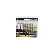 Woodland Scenics US2251 Wired Poles Double Crossbar - N Scale - view 3