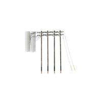 Woodland Scenics US2251 Wired Poles Double Crossbar - N Scale - view 5