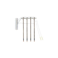 Woodland Scenics US2265 Wired Poles Single Crossbar - HO Scale - view 5