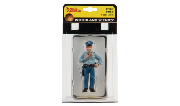 Woodland Scenics Officer Duncan G scale figure