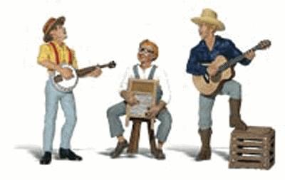 Woodland Scenics 2546 Pickin and Grinnin figures