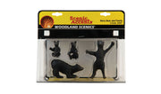 Woodland Scenics Harry Bear and Family G scale figures