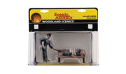 Woodland Scenics Law and Lawless G scale figure set