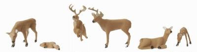 Woodland Scenics O Scale Deer Figure Set – A2738