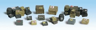 Woodland Scenics O scale assorted crates A2739