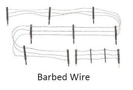 Woodland Scenics A3000 Barbed Wire Fence - O Scale - product image