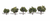 Woodland Scenics TR3502 Sun Kissed Trees - 1.25 to 2 in - 5 Pack - view 5