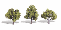 Woodland Scenics TR3509 Early Light Trees - 4 to 5 in - 3 Pack - view 3
