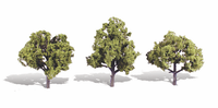 Woodland Scenics TR3509 Early Light Trees - 4 to 5 in - 3 Pack - view 4