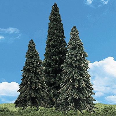 Woodland Scenics TR3565 Forever Green Trees - 2 to 3.5 in - 5 Pack - product image