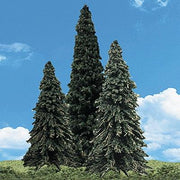 Woodland Scenics TR3565 Forever Green Trees - 2 to 3.5 in - 5 Pack - product image