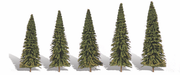Woodland Scenics TR3565 Forever Green Trees - 2 to 3.5 in - 5 Pack - view 4