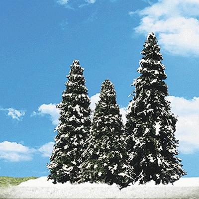 Woodland Scenics TR3567 Dusted Snow Trees - 2 to 3.5 in - 5 Pack - product image